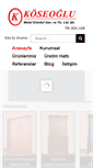 Mobile Screenshot of koseoglu-metal.com